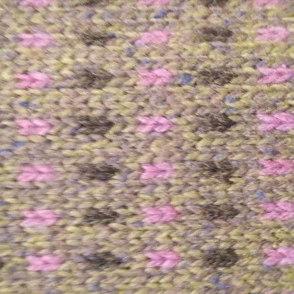 Sigrid Olsen L Lightweight Sweater Snap/Buttons Roses Lace Embellished - Picture 9 of 16